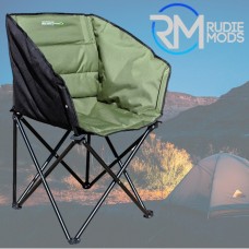 Outdoor Revolution - Dark Green & Black Camping Tub Chair